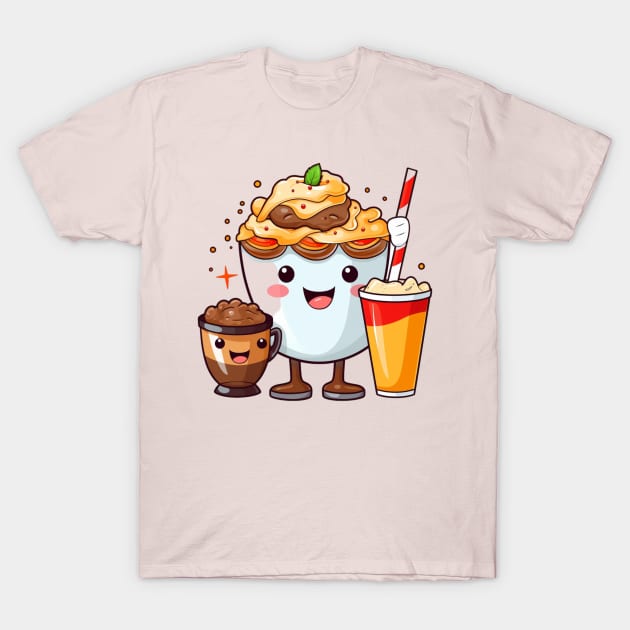 Galato  kawaii  junk food T-Shirt cute  funny T-Shirt by nonagobich